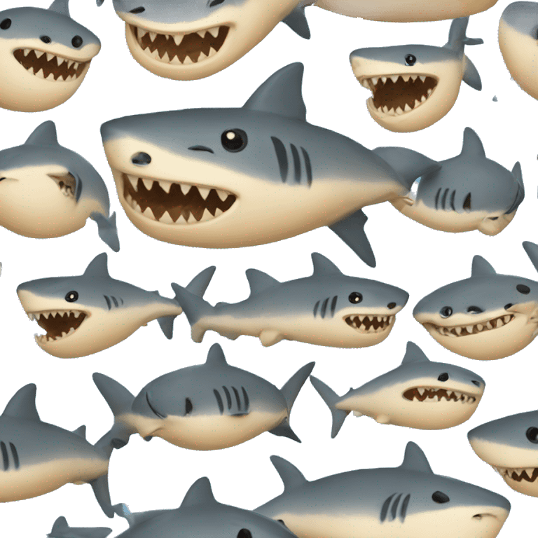 shark pie  emoji