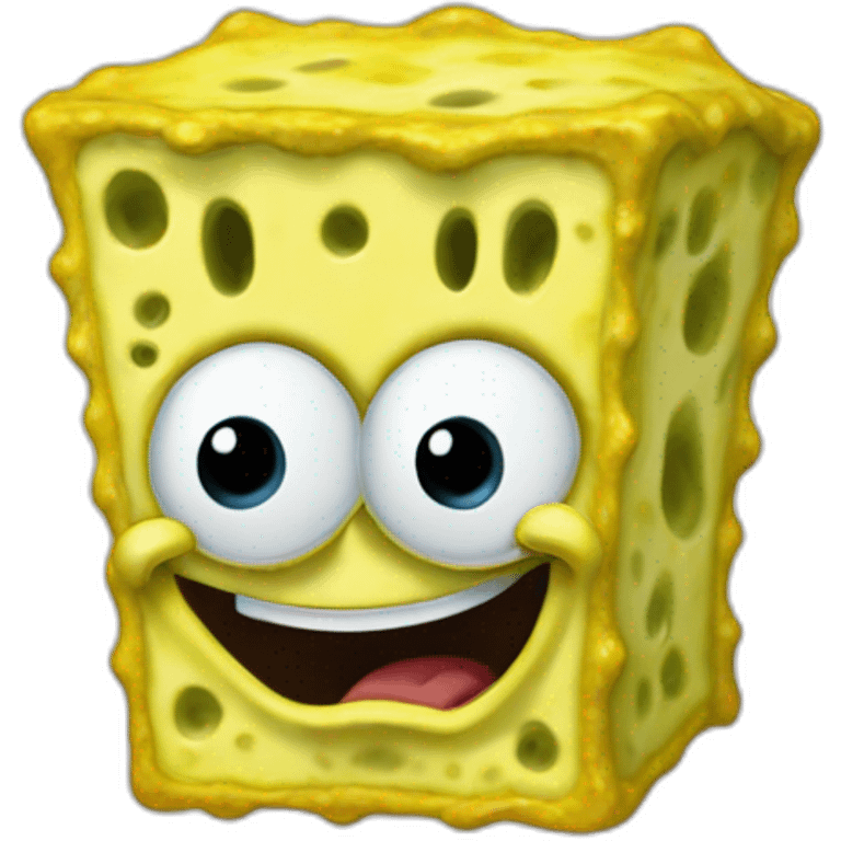 Flabbergasted spongebob emoji