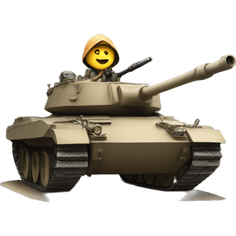 VO on a tank emoji