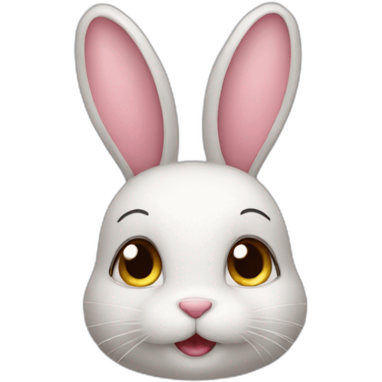 cute bunny emoji