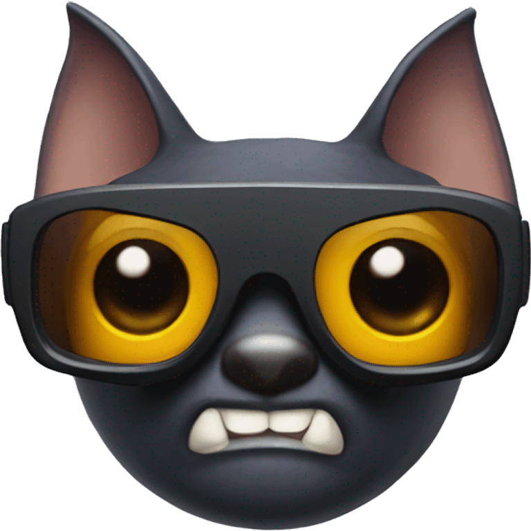 bat in VR glasses emoji