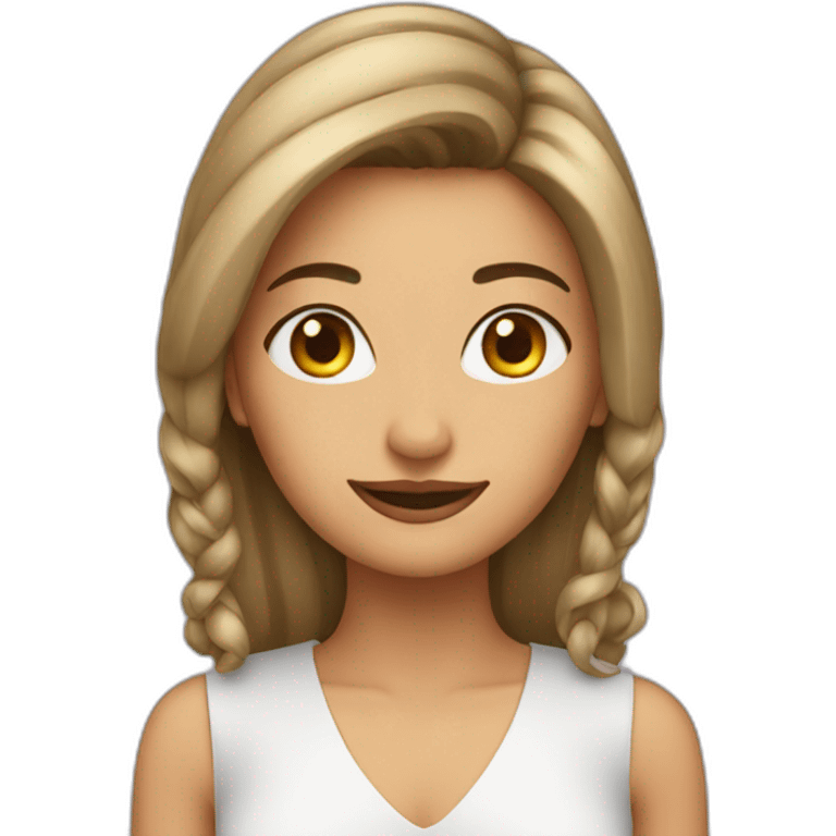 Pretty lady emoji