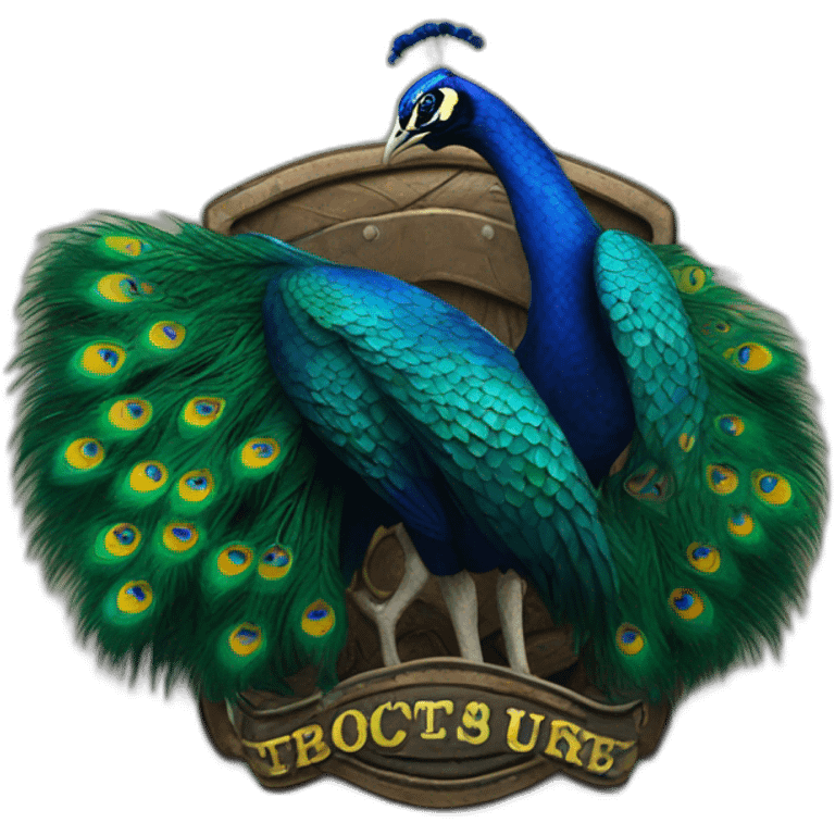 peacock motorcycle club emoji