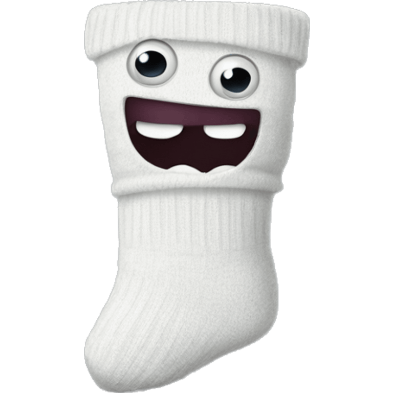 Sock monster  emoji