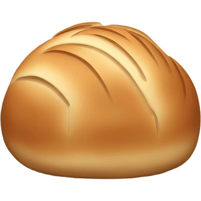 Rustic round loaf of bread emoji