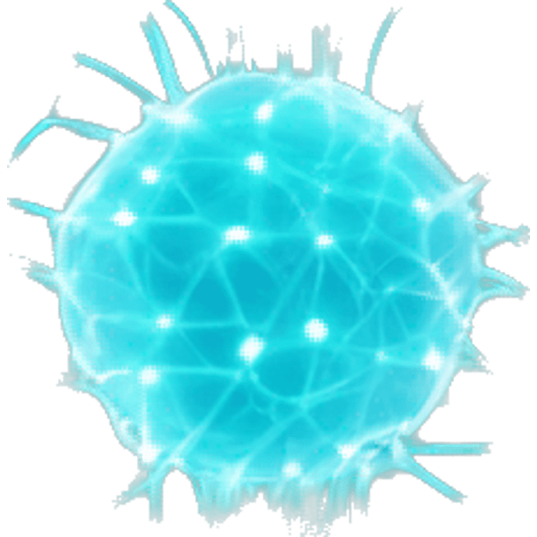 Design: Neural network node with energy streams
Animation: Glowing node with data streams flowing through connections
Style: Futuristic, biological-digital hybrid
Colors: Cyan base with white energy pulses
Suggested filename: synapse.gif emoji