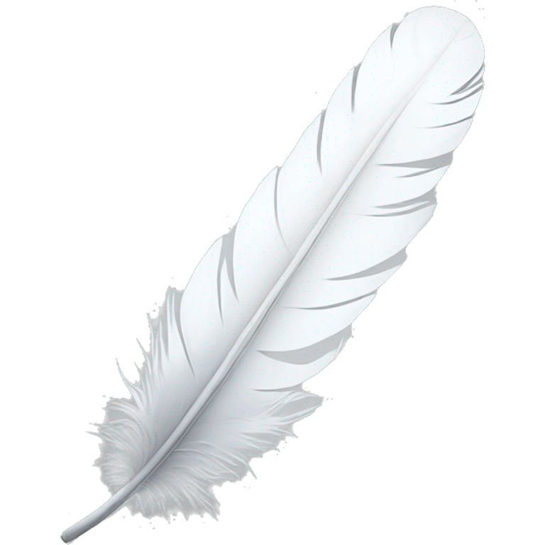 White feather emoji