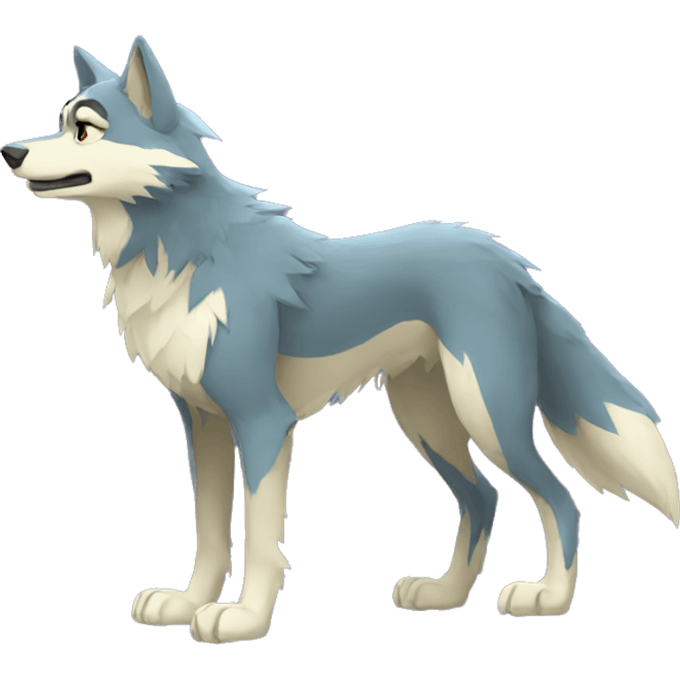 Animal-Jam-Wolf full body emoji