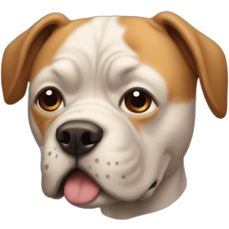 Dog xl bully emoji