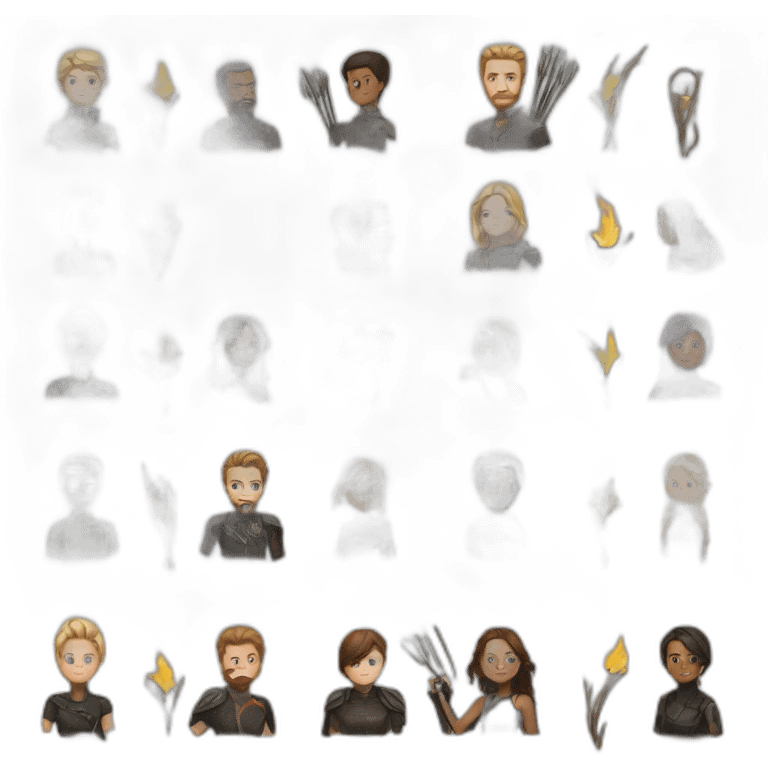 hunger games tribute emoji