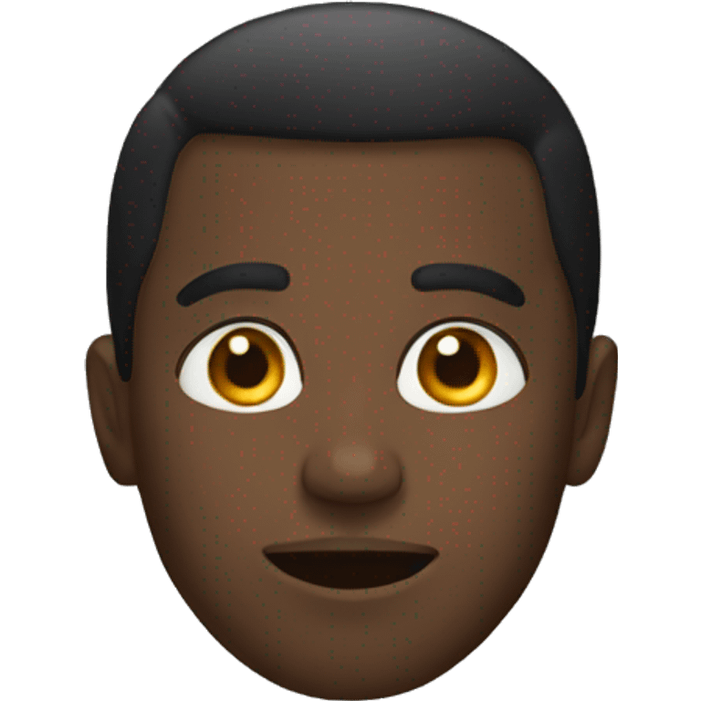 Black guy emoji