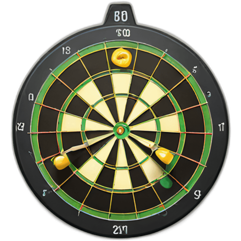 Dartboard emoji