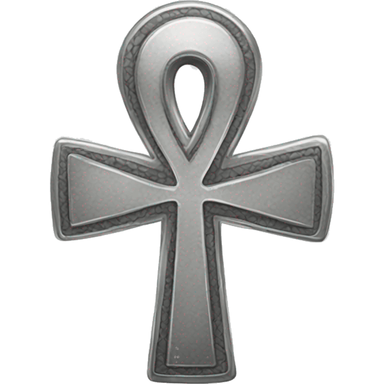 silver ankh emoji