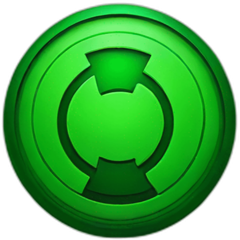 green lantern logo emoji