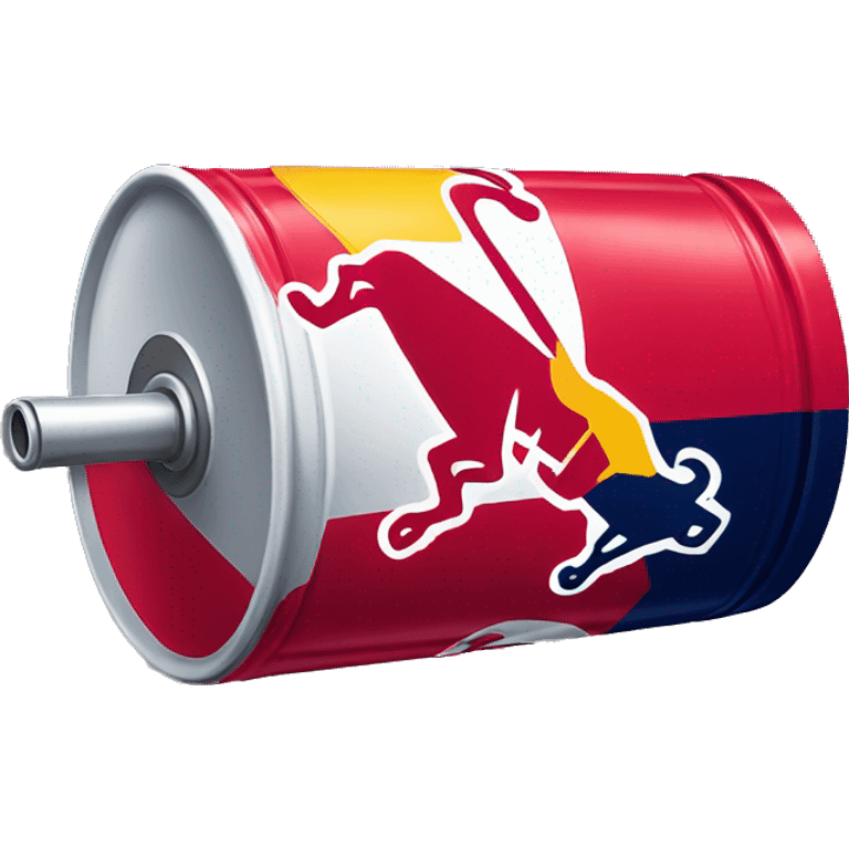 Red bull can  emoji