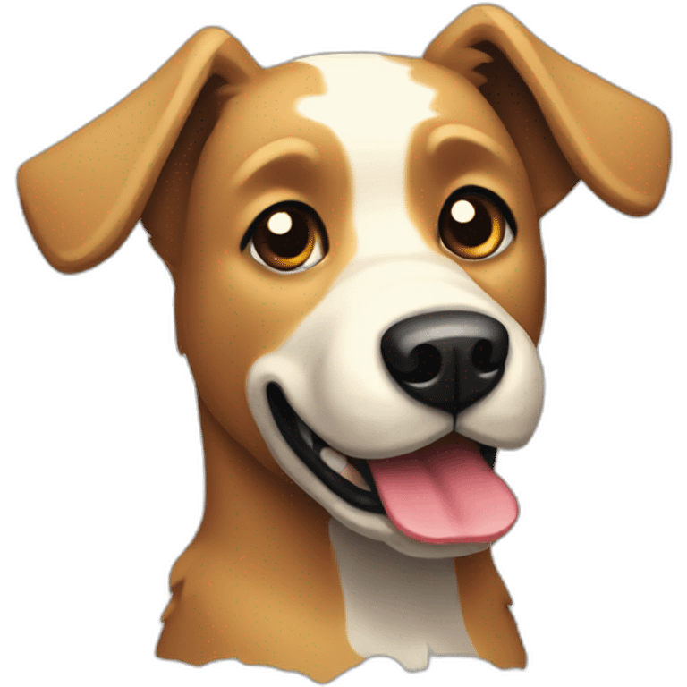 pixel art style dog emoji