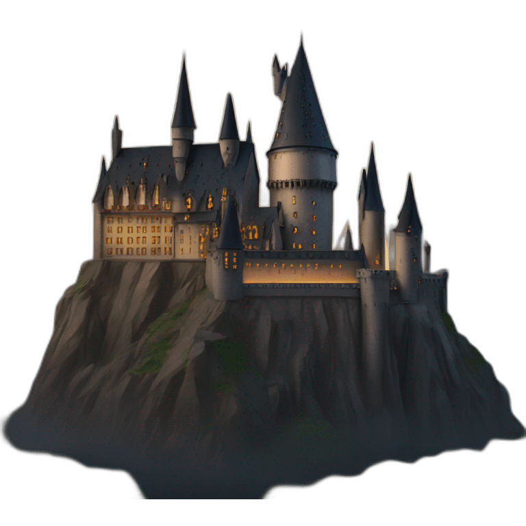 hogwarts castle emoji