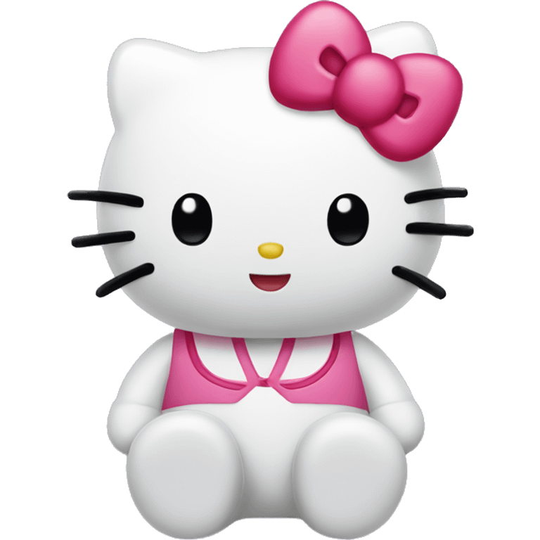 Hello kitty with a Grada emoji