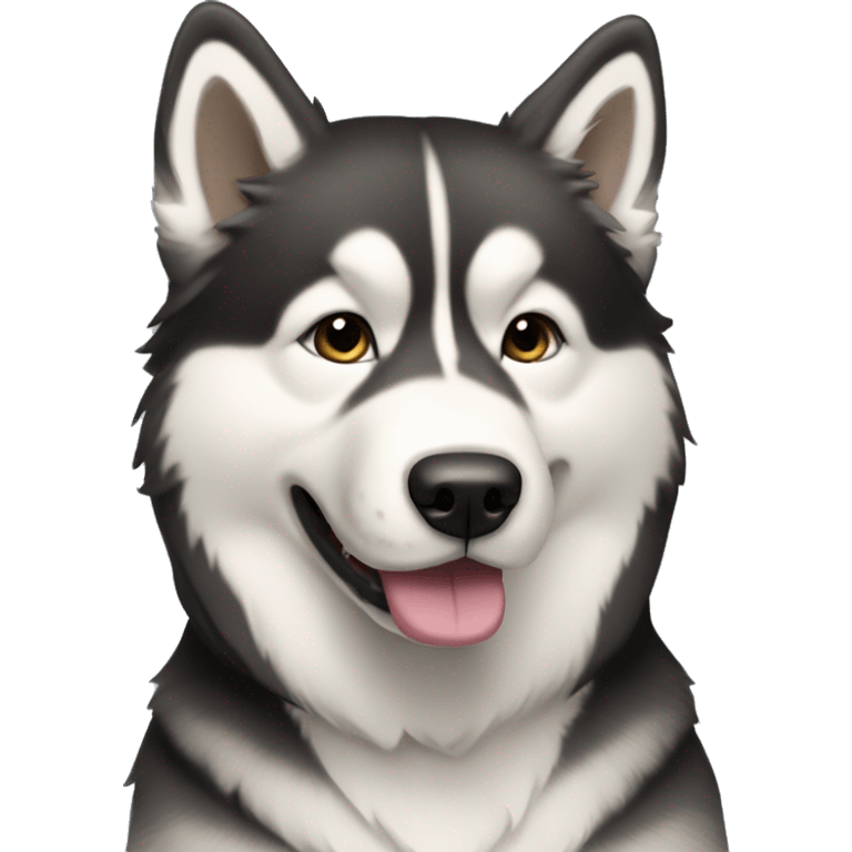 alaskan malamute short haired  emoji