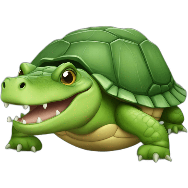 Crocodile Turtle emoji