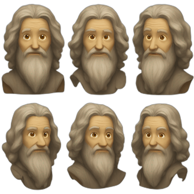 Leonardo da Vinci emoji