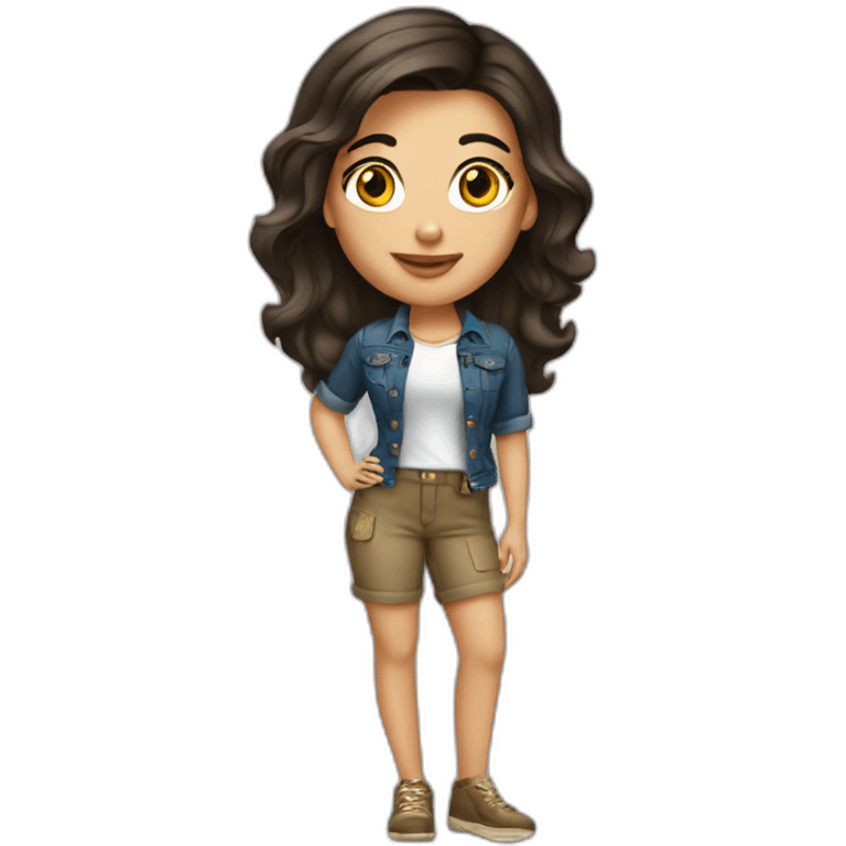 Brunette-girl-old-money-fashion-style emoji