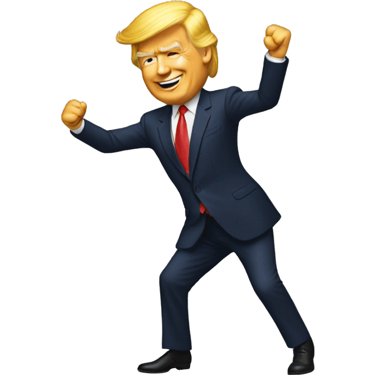 Trump qui danse emoji