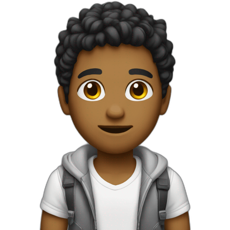 Cool boy emoji