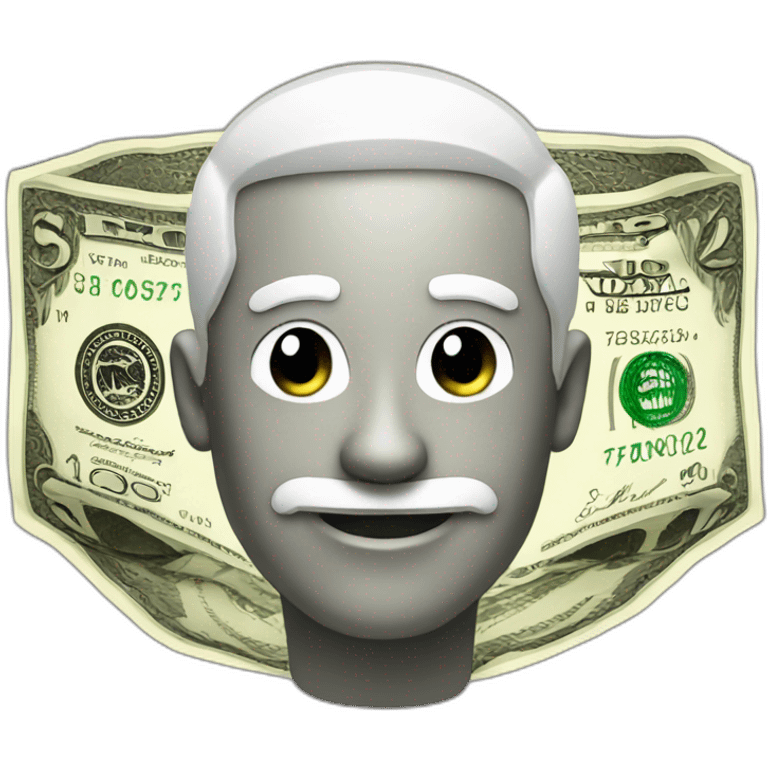 toon dollar icon emoji