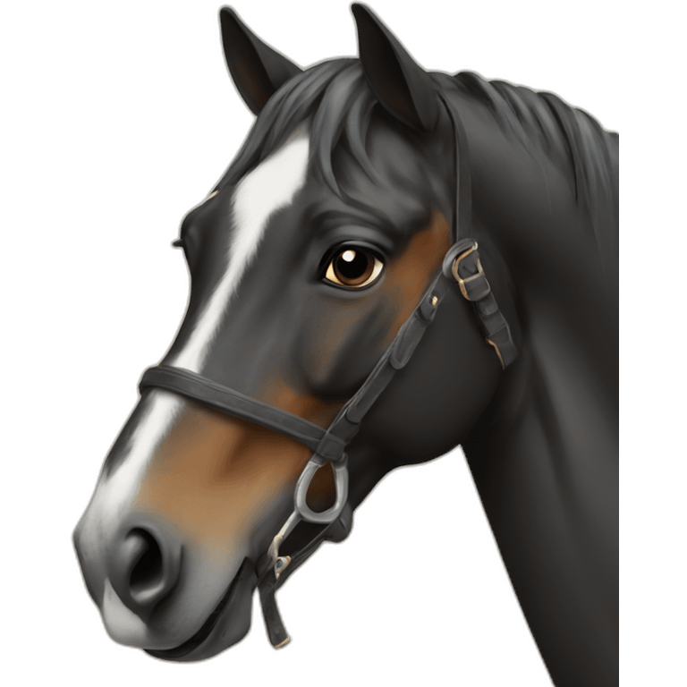 An Arab horse emoji