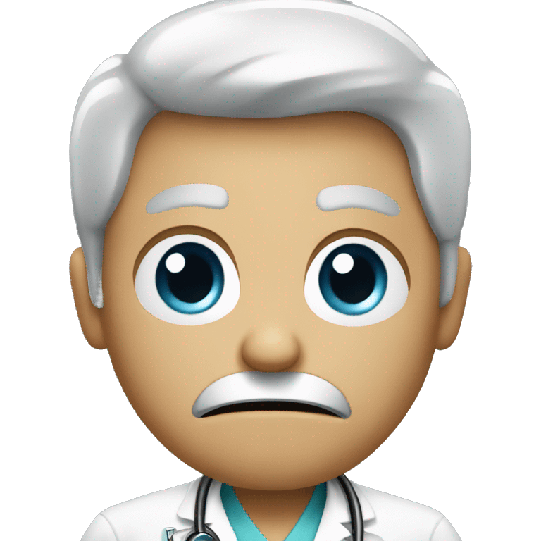 Angry doctor emoji