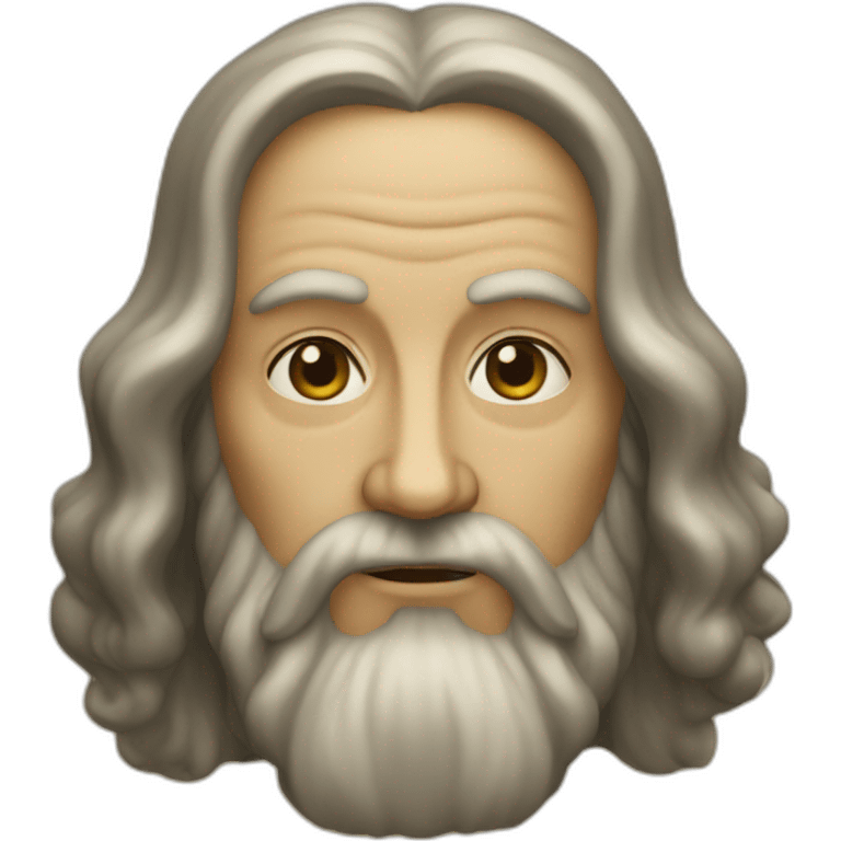 Leonardo da Vinci emoji