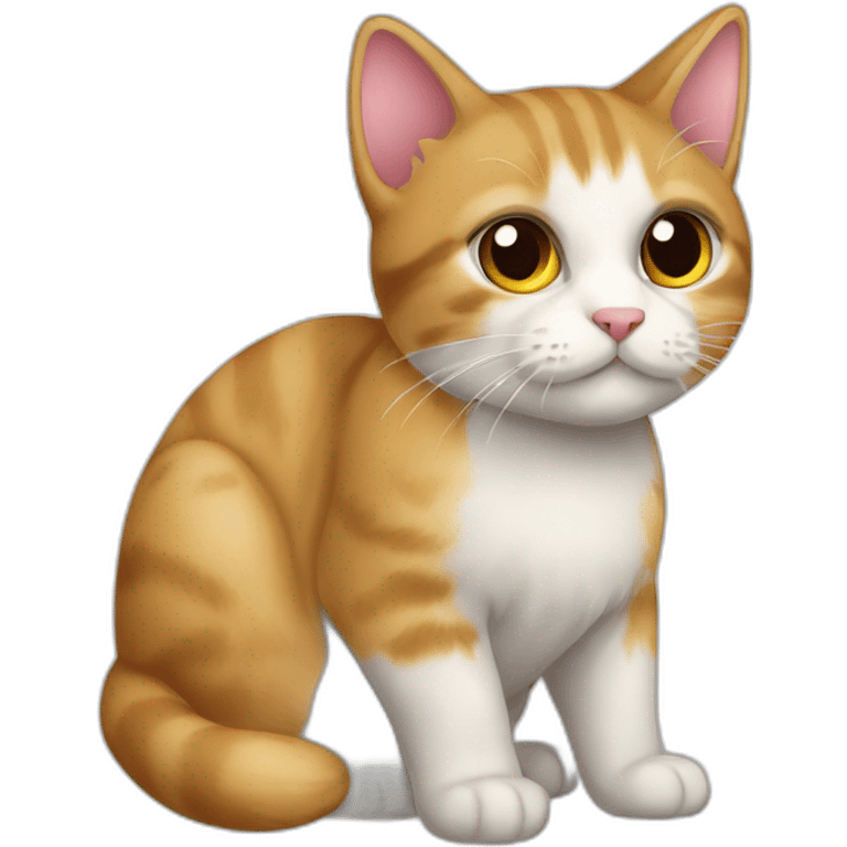 Katze europäisch kurzhaar herz emoji