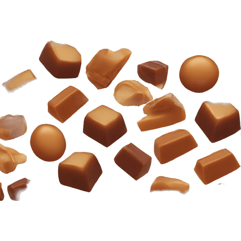 caramel chocolates emoji