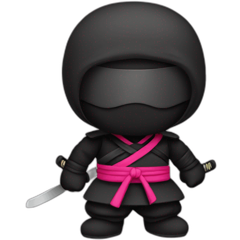 Ninja hello kitty emoji