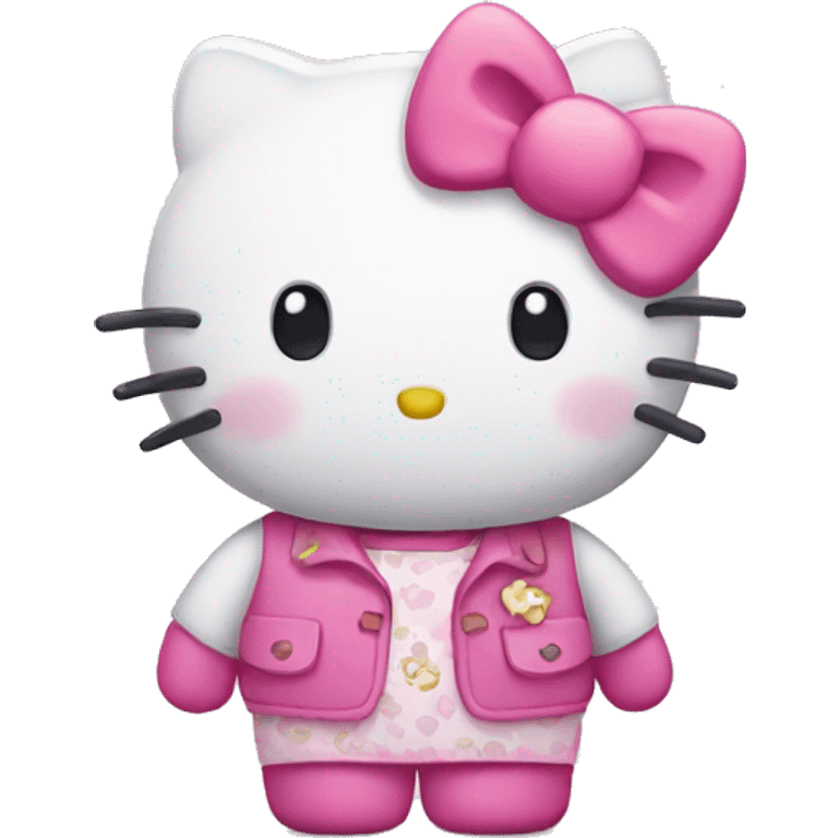 Cute hello kitty emoji