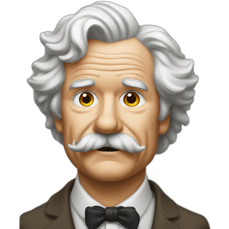 mark twain emoji