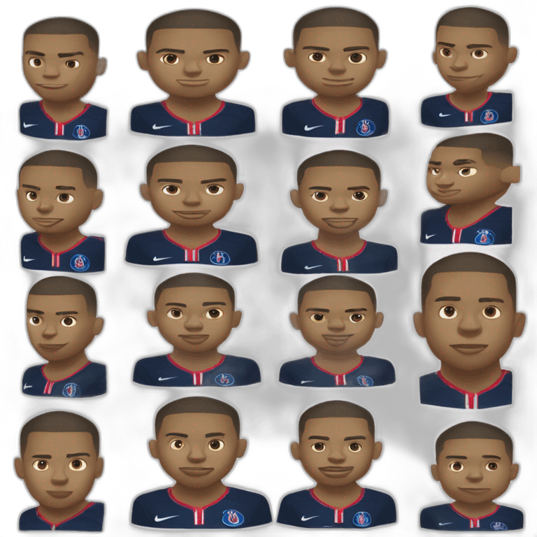 Kylian Mbappé psg emoji