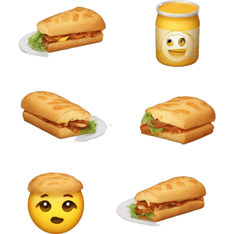 courier food emoji