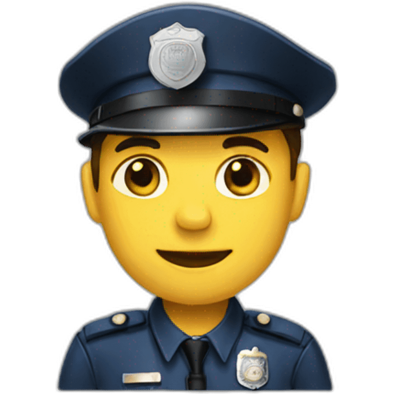 Policeman emoji