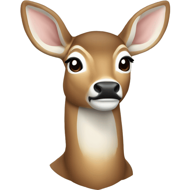 white-tailed deer emoji