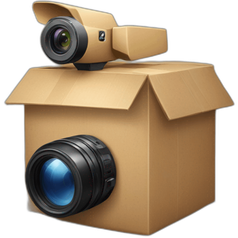 box with video camera emoji