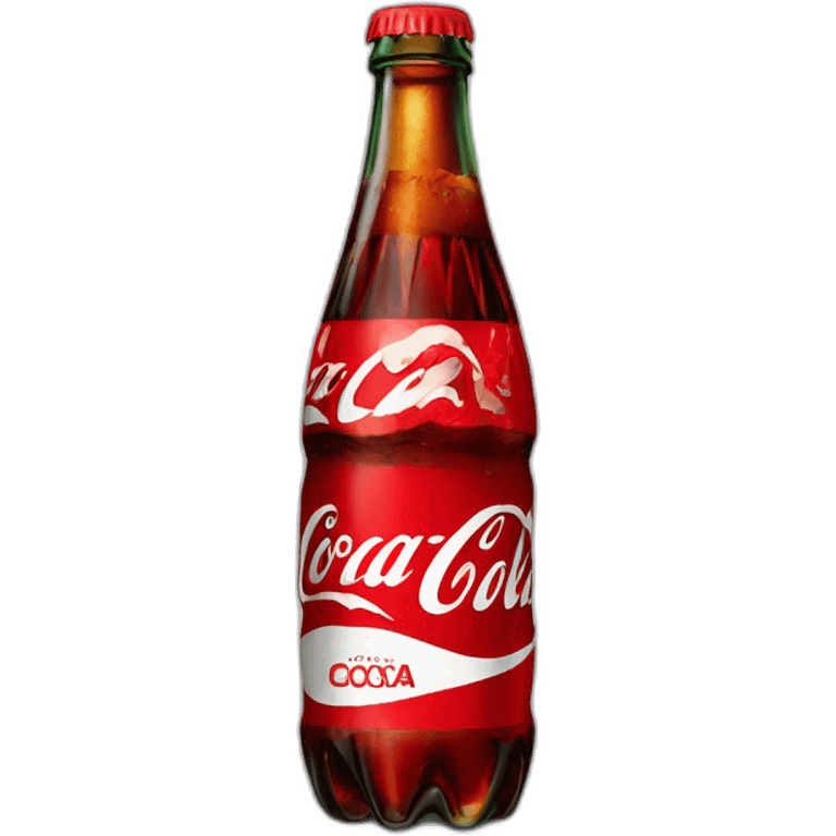 bottle of coca cola emoji