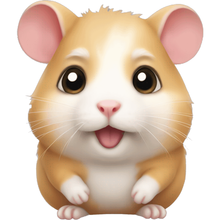 Cute hamster emoji