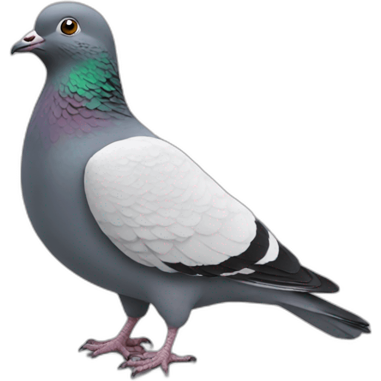 pigeon said thank you emoji