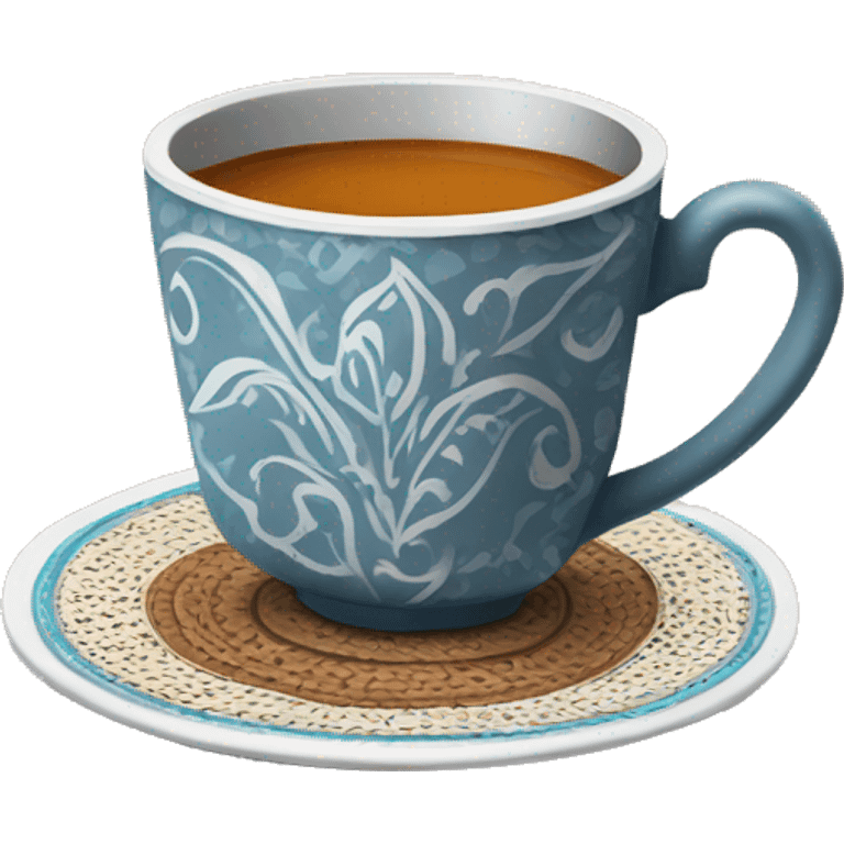 Homely Indian cup of chai  emoji