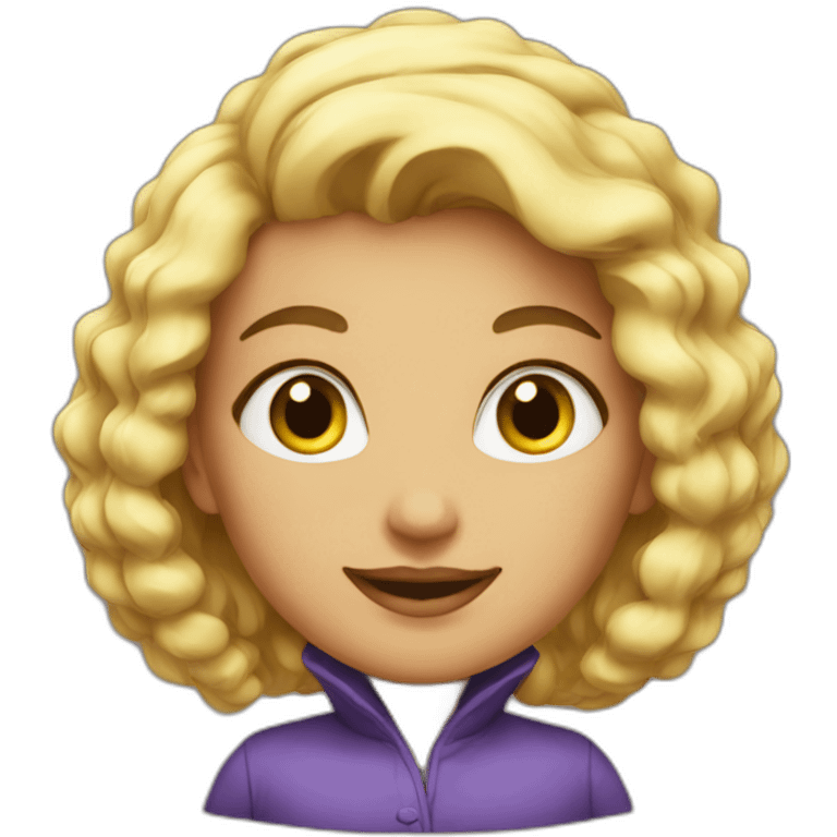 Lady de emoji