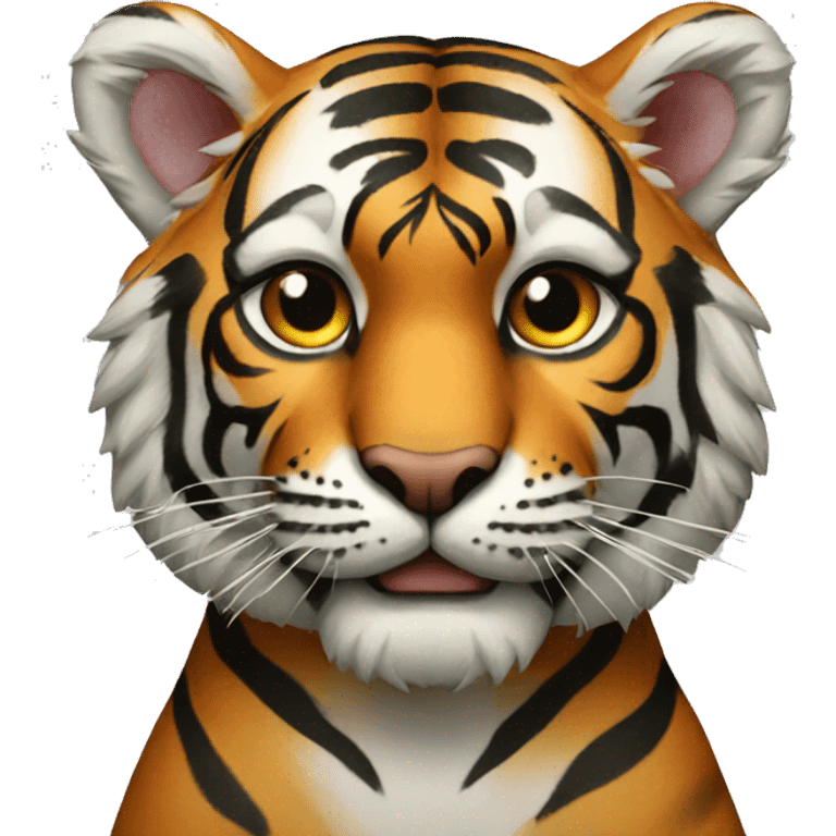 tiger artist emoji