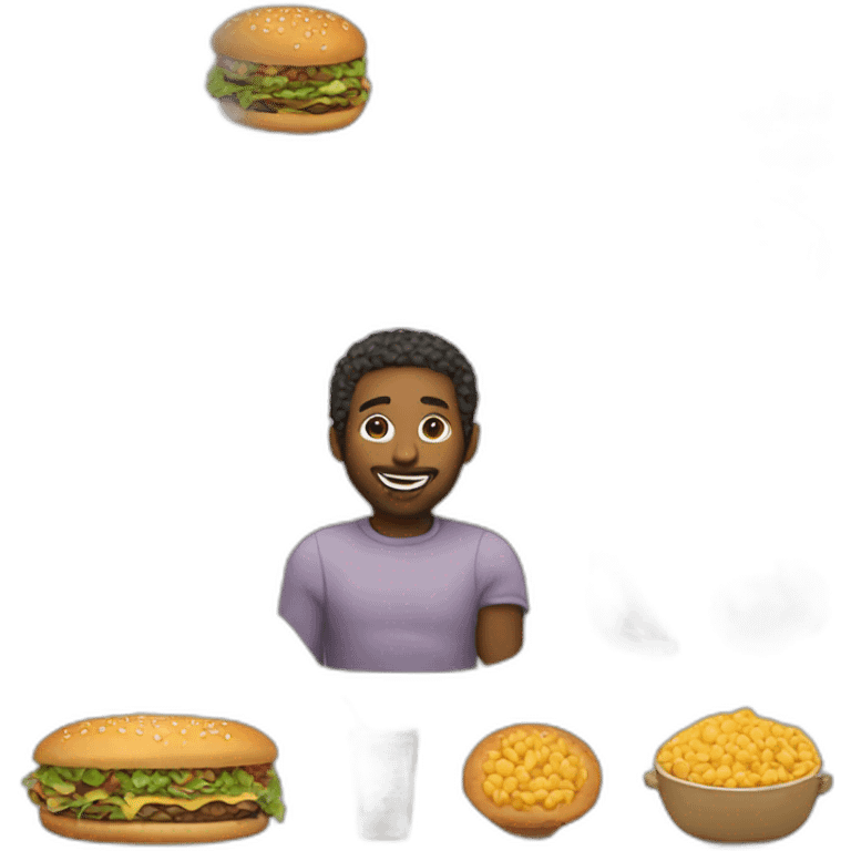 food and food for thought  emoji