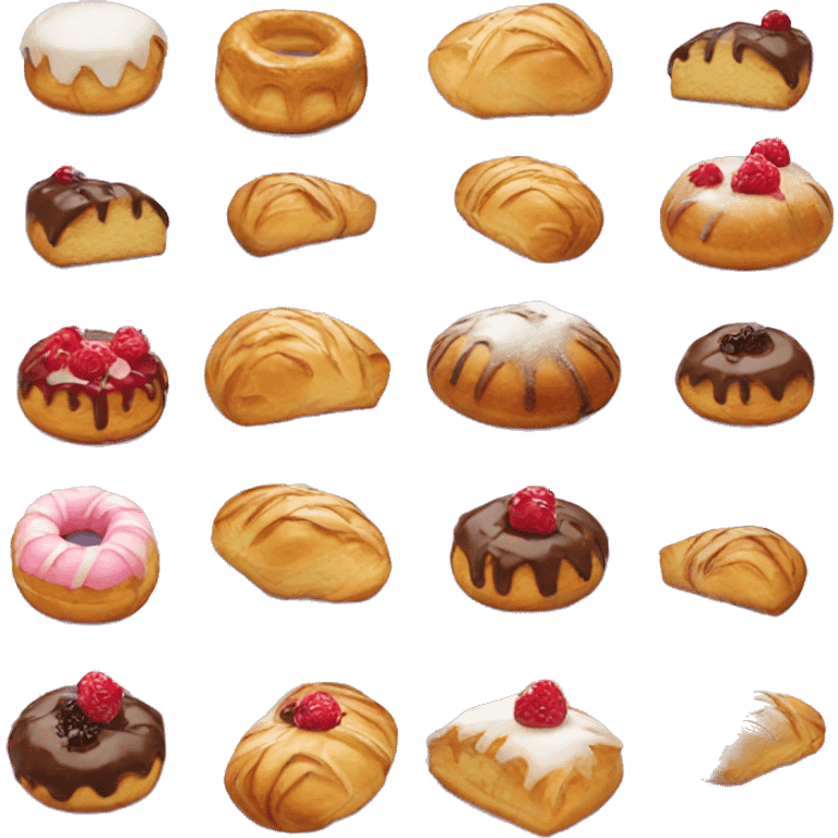 Delicious pastries emoji